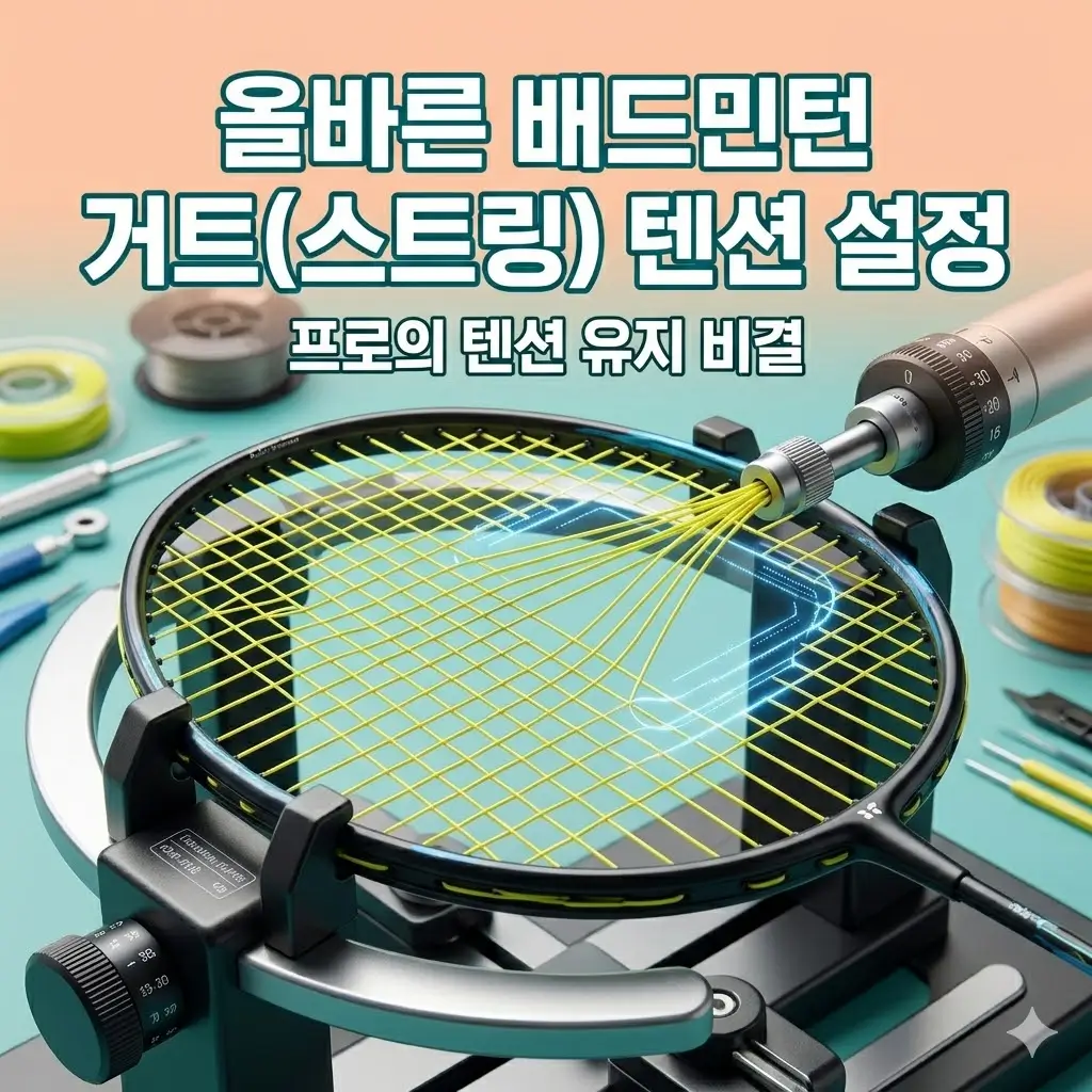 배드민턴 스트링 장력 - 스트링 장력의 중요성