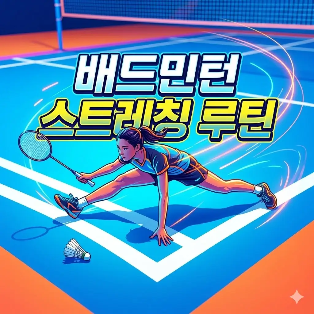 배드민턴 풋워크 - 효과적인 훈련법