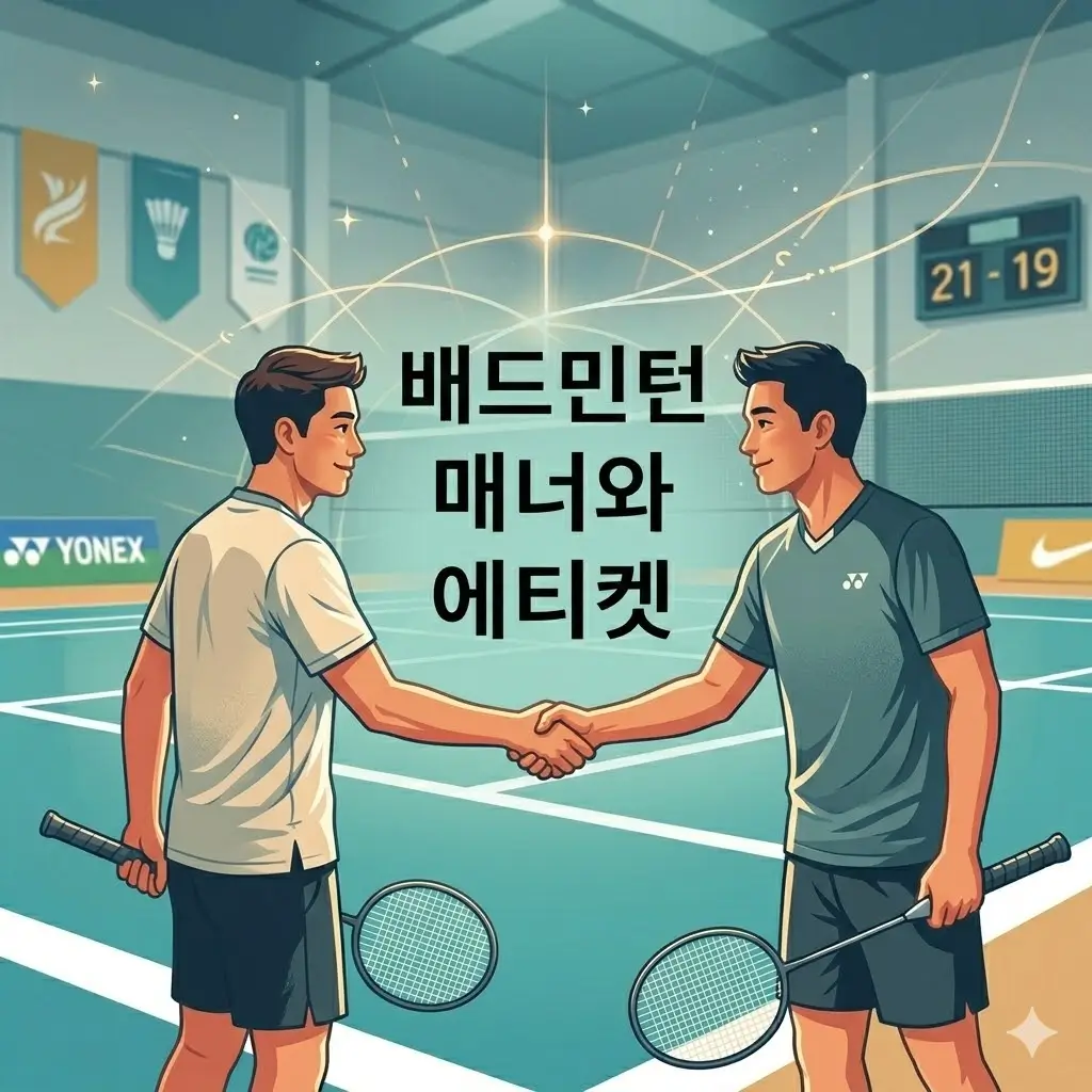 배드민턴 매너 - 기본 매너와 에티켓의 이해
