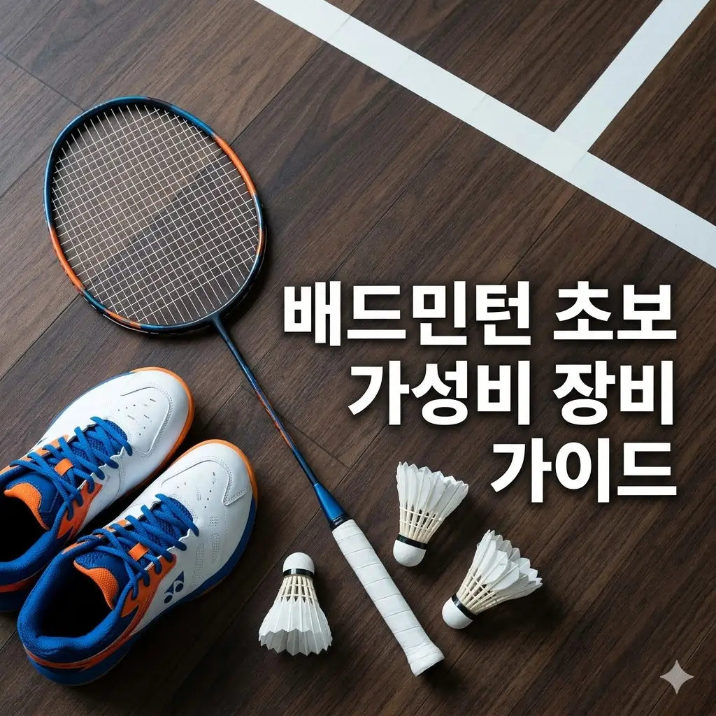 초보자를 위한 배드민턴 장비 예산 가이드