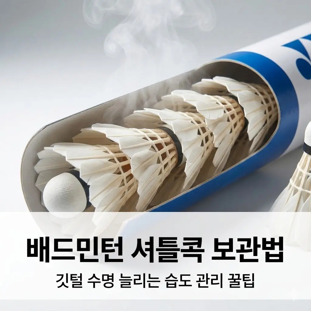 배드민턴 셔틀콕 보관 - 셔틀콕 보관의 중요성